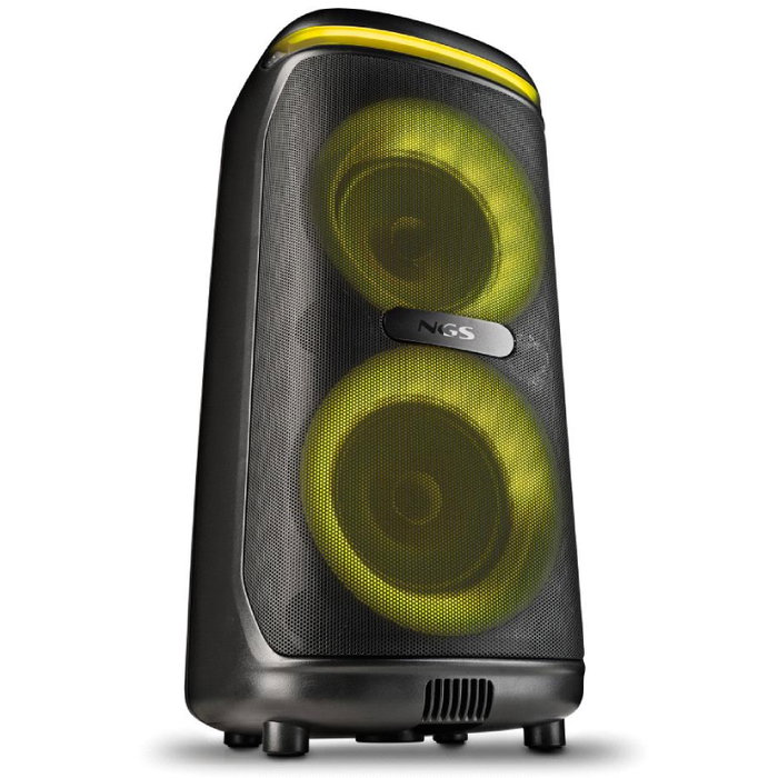 NGS Wild Drip Altavoz portátil estéreo Negro 400W PMPO